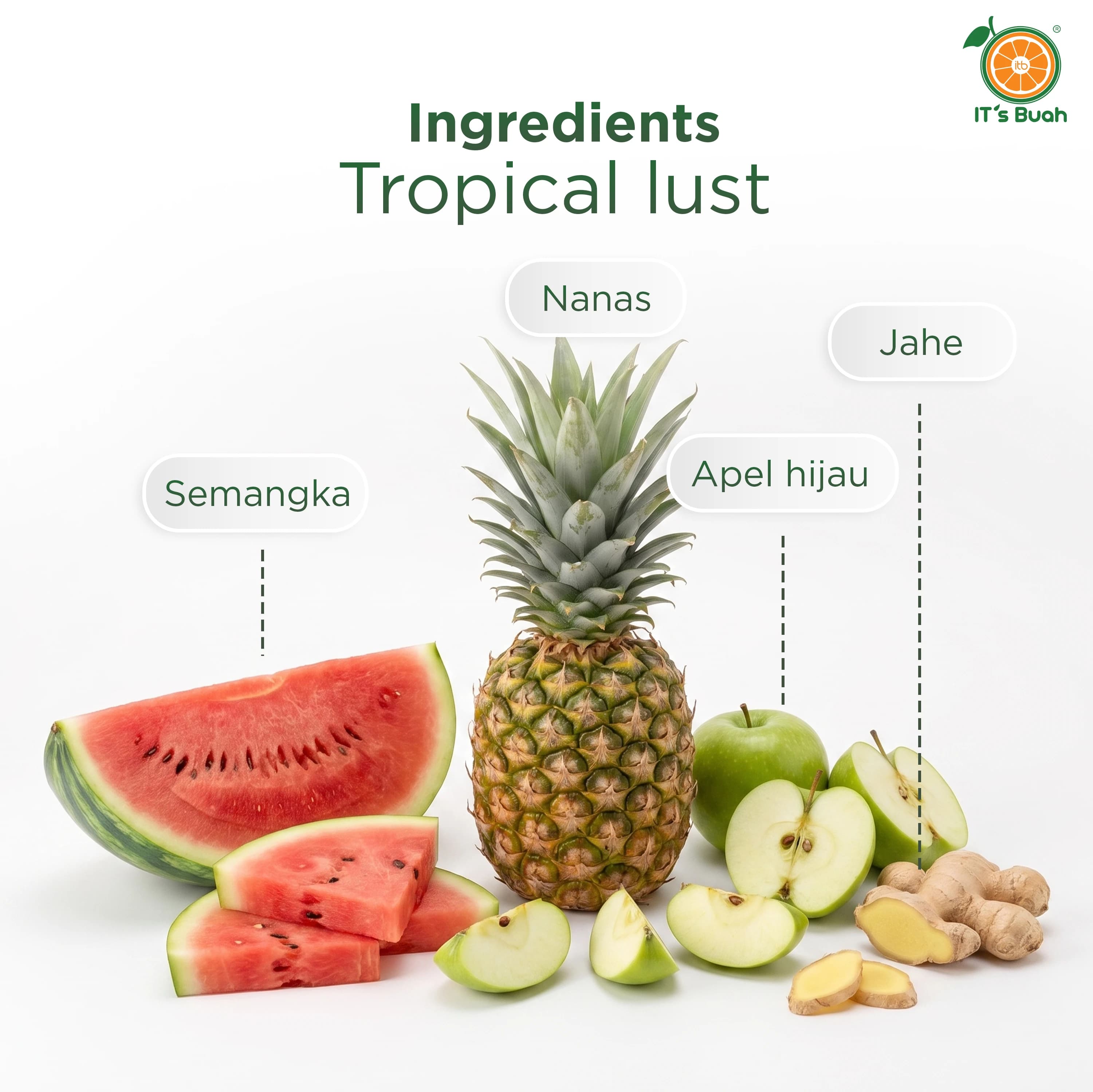 COLD PRESSED JUICE — Tropical Lust